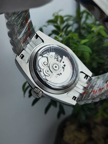 Seiko Mod Arabic Dial NH35 White Gold