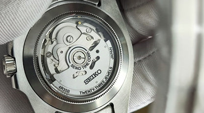 Seiko Mod YahctMaster Silver NH35