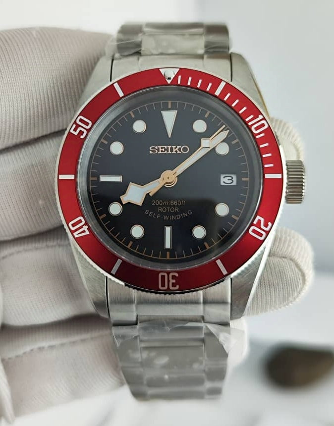 Seiko Mod Tudor BB Red NH35