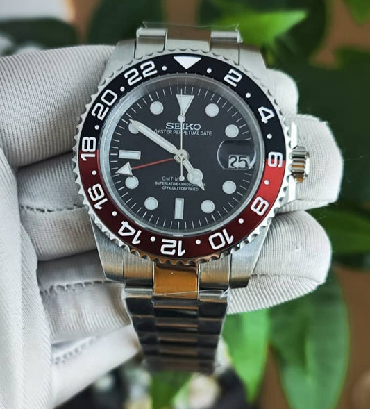 Seiko Mod GMT Master NH34 Coca Cola